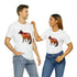 Autumn Fox Silhouette - Short Sleeve Tee